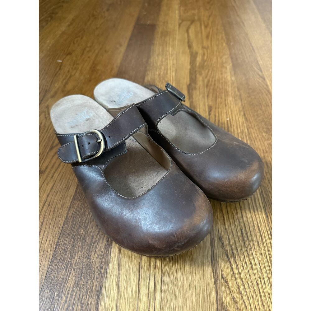 Dansko Martina Mary Jane Clog Mule Size 39